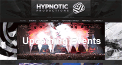 Desktop Screenshot of hypnotic-productions.com
